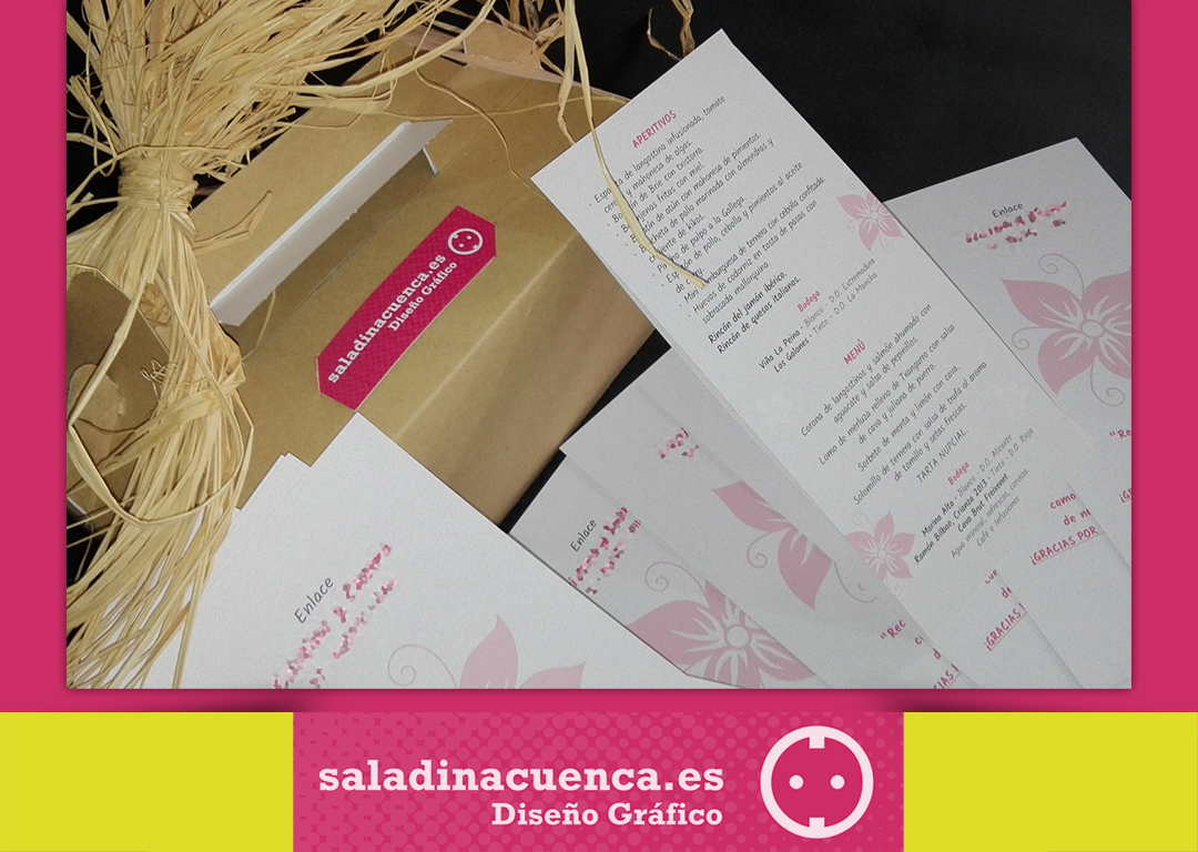 2016 – Minutas de boda.